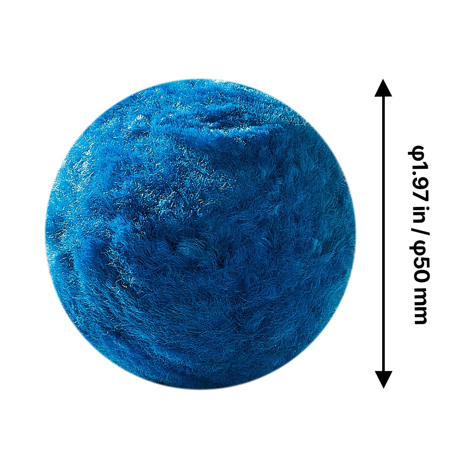 Pool Filter Balls for Sand Filter Pump Swimming Pool 0.71 kg Reusable Blue