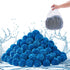 Pool Filter Balls for Sand Filter Pump Swimming Pool 0.71 kg Reusable Blue