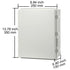 IP67 ABS Electrical Junction Box 350x250x150mm Waterproof Enclosure