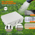 Outdoor Electrical Junction Box, 350 x 250 x 150 mm, ABS Plastic Electrical Enclosure Box with Hinged Cover Stainless Steel Latch, IP67 Dustproof Waterproof for Outdoor Electrical Projects