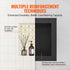 Tile-Ready Shower Niche 40.64x40.64cm Recessed Wall Shelf, Black Colour