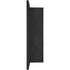 Tile-Ready Shower Niche 40.64x40.64cm Recessed Wall Shelf, Black Colour