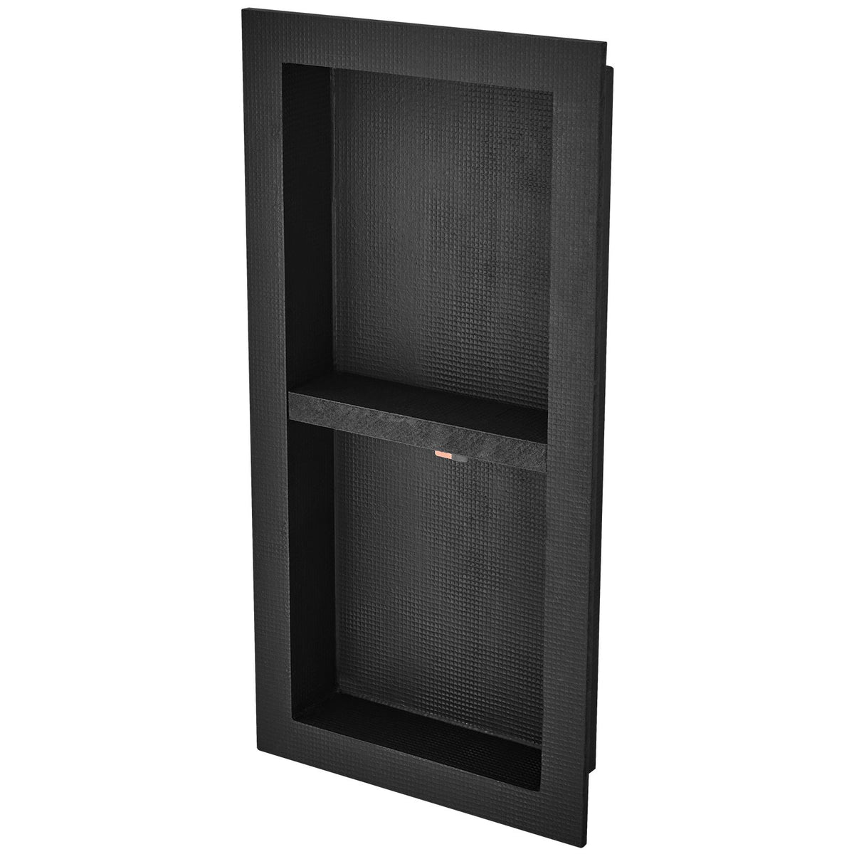 40x81cm Waterproof Shower Niche Wall Insert with Double Shelf Tile Ready Storage