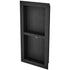 40x81cm Waterproof Shower Niche Wall Insert with Double Shelf Tile Ready Storage