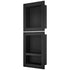 40.64x40.64cm Waterproof Shower Niche Triple Shelf Ready Tile Insert
