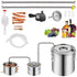 Moonshine Still Water Alcohol Distiller 13.2Gal w/Thumper Keg & Water Pump