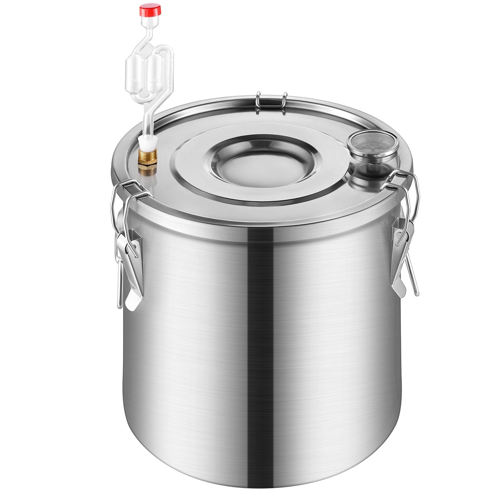 Moonshine Still Water Alcohol Distiller 13.2Gal w/Thumper Keg & Water Pump