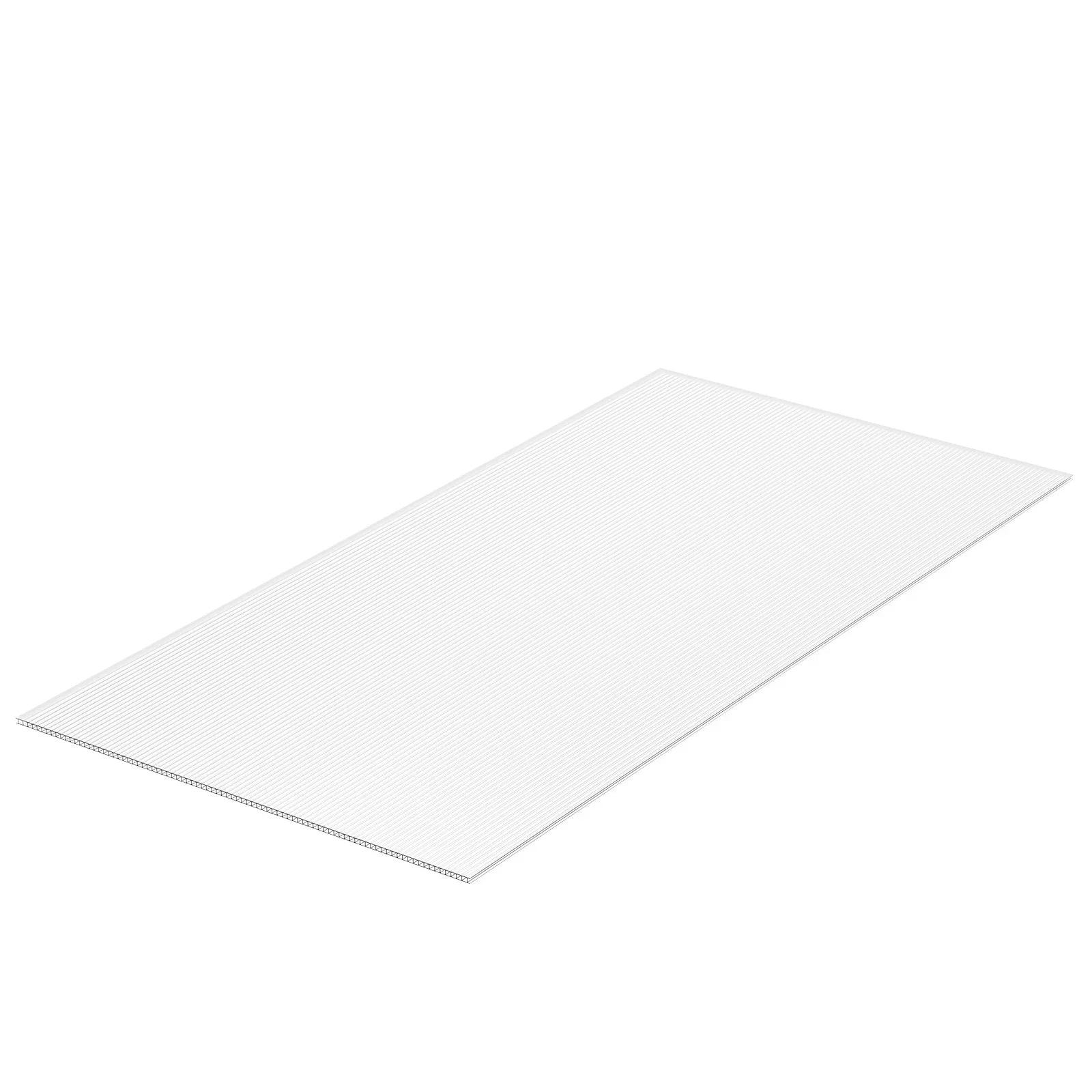 5 Pack Polycarbonate Greenhouse Panels 2' X 4' X 0.32'' Roof Sheets