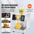 Commercial Snowflake Ice Machine, 397LBS/24H Snowflake Ice Maker, Stainless Steel Ice Shaver Machine, Electric Snow Cone Maker, Liquid Cooling System for Rapid Heat Dissipation, Ice Cream