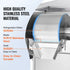Commercial Snowflake Ice Machine, 397LBS/24H Snowflake Ice Maker, Stainless Steel Ice Shaver Machine, Electric Snow Cone Maker, Liquid Cooling System for Rapid Heat Dissipation, Ice Cream