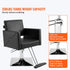 Salon Chair, Barber Chair for Hair Stylist, Styling Chair with Heavy Duty Hydraulic Pump, Swivel Hair Salon Chair with Footrest for Beauty Spa Shampoo, Max Load Weight 330 lbs, Black