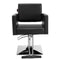 VEVOR Salon Chair, Barber Chair for Hair Stylist, Styling Chair with Heavy Duty Hydraulic Pump, Swivel Hair Salon Chair with Footrest for Beauty Spa Shampoo, Max Load Weight 330 lbs, Black