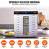 VEVOR 10 Trays Food Dehydrator Machine Stainless Steel 1000W Jerky Fruit Drying