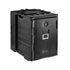 Insulated Food Pan Carrier, 82 Qt Hot Box for Catering, LLDPE Food Box Carrier w/ Double Buckles, Front Loading Food Warmer w/ Handles, Stackable End Loader for Restaurant, Canteen, etc. Black
