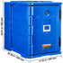 90L Insulated Food Pan Carrier Hot Box 6-Pan Catering Food Warmer Stackable