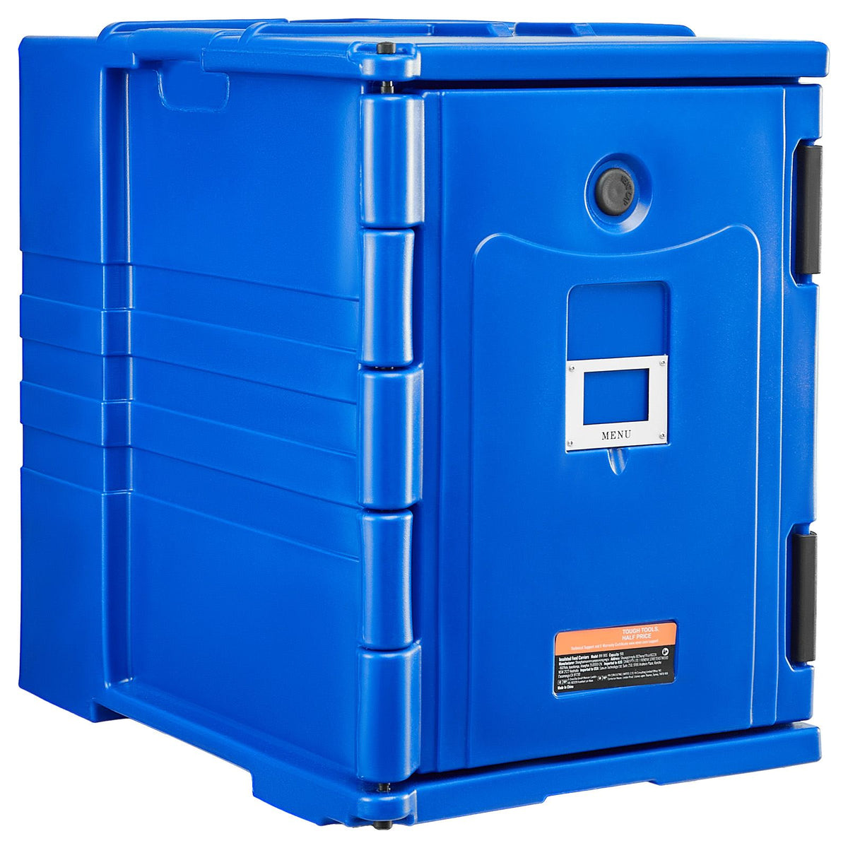 90L Insulated Food Pan Carrier Hot Box 6-Pan Catering Food Warmer Stackable