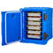 Insulated Food Pan Carrier, 90L Hot Box for Catering, Food Box Carrier with Double Buckles, Front Loading Food Warmer with Handles, Stackable End Loader for Restaurant, Canteen