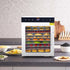 VEVOR 10 Trays Food Dehydrator Machine Stainless Steel 800W Jerky Fruit Drying