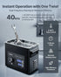 3L Ultrasonic Cleaner, Professional Ultrasonic Cleaner Machine with Knob Control, Stainless Steel Cleaning Machine with Basket and Cleaning Ball, for Watches, Razors, Jewelry, Coins and More