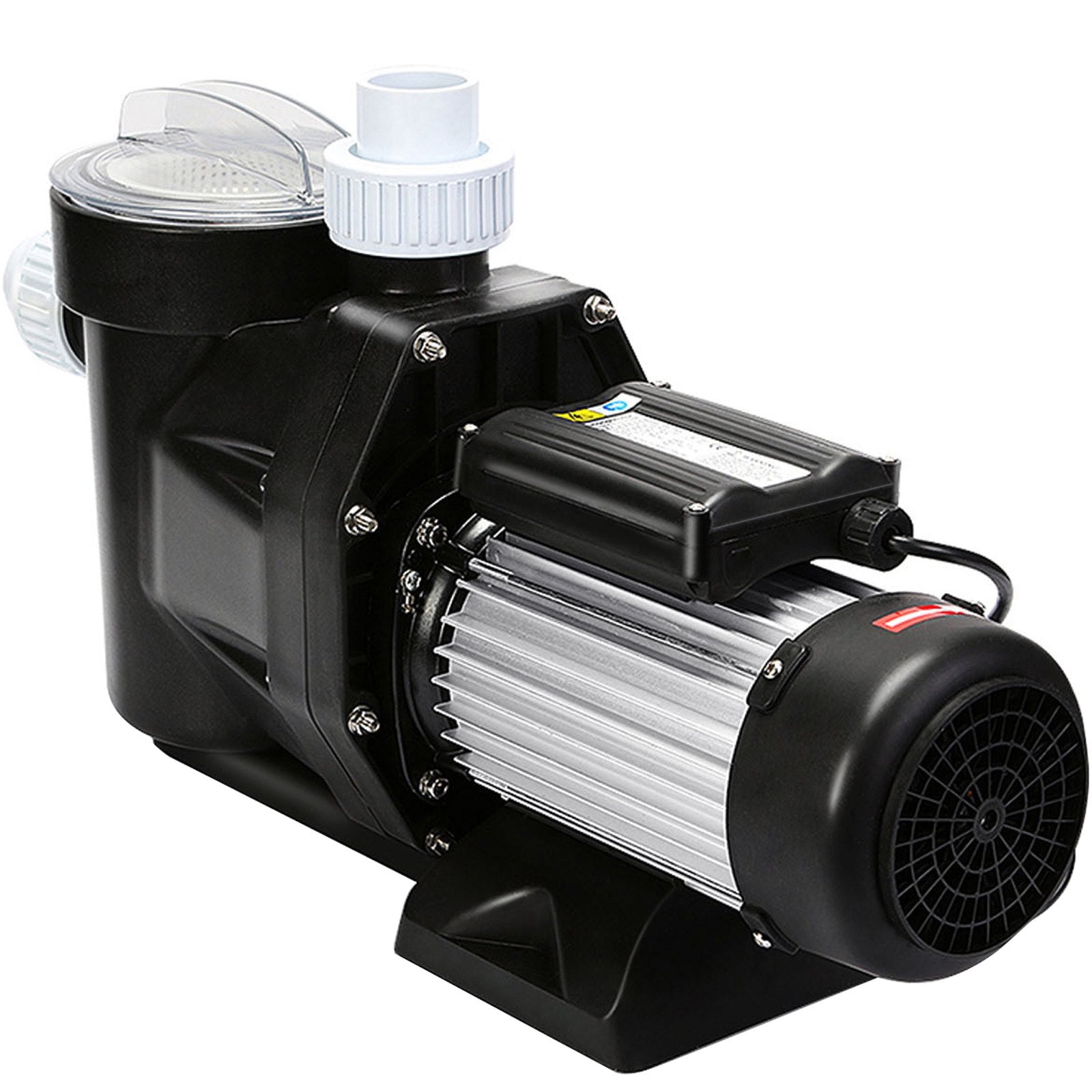 Swimming Pool Filter Pump 2.5HP, 1850W Swimming Pool Pump 148GPM, Single Speed Filter for Spa Water Circulation Above Ground Apply Swimming Pool, Bathtub