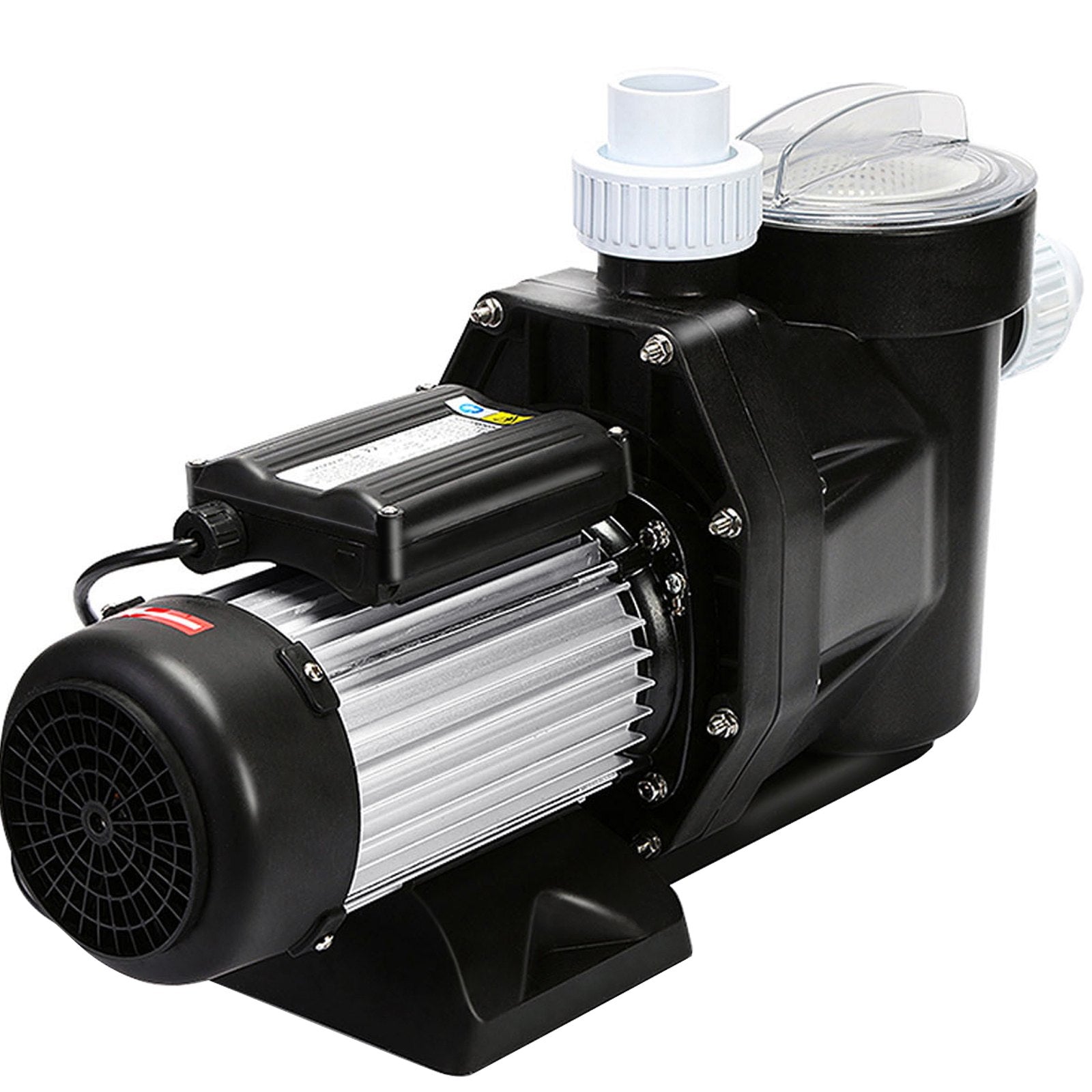 Swimming Pool Filter Pump 2.5HP, 1850W Swimming Pool Pump 148GPM, Single Speed Filter for Spa Water Circulation Above Ground Apply Swimming Pool, Bathtub