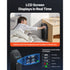 Fingerprint Handgun Safe with LCD Display LED Light & 3-Way Access