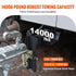 Adjustable Trailer Hitch 2 Inch Receiver 25.4cm Drop 21.59cm Rise 6350kg