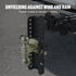 Adjustable Trailer Hitch 2 Inch Receiver 25.4cm Drop 21.59cm Rise 6350kg