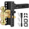 Adjustable Trailer Hitch Ball Mount 2 Inch Receiver 14000 lb Tow Capacity