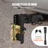 Adjustable Trailer Hitch 2.5" Receiver 14500lbs Tow Ball Mount 8" Drop/Rise