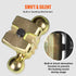 VEVOR Adjustable Trailer Hitch, 25 cm Drop & 21.59 cm Rise Hitch Ball Mount with 6.35 cm Receiver Solid Tube, 6577 kgs GTW, 5.08 cm & 5.08-0.79 cm 45# Steel Tow Balls with Key Lock for Truck Towing