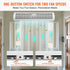 VEVOR 1.1m Commercial Indoor Air Curtain Super Power 2 Speeds 2292m_/h, UL Certified Wall Mounted Air Curtains for Doors, Indoor Over Door Fan with Heavy Duty Limit Switch, Easy-Install Unheated