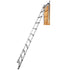 Attic Ladder Telescoping, 158.76kg Capacity, 100cm x 59.94cm,Multi-Purpose Aluminium Extension, Lightweight and Portable,Fits298.7cm-320.04cmCeilingHeights,Convenient Access to Your Attic Standa