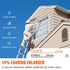 Telescoping Ladder Aluminum Extension Step 3.2 m Multi-purpose Portable