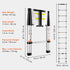 Telescoping Ladder Aluminum Extension Step 3.2 m Multi-purpose Portable