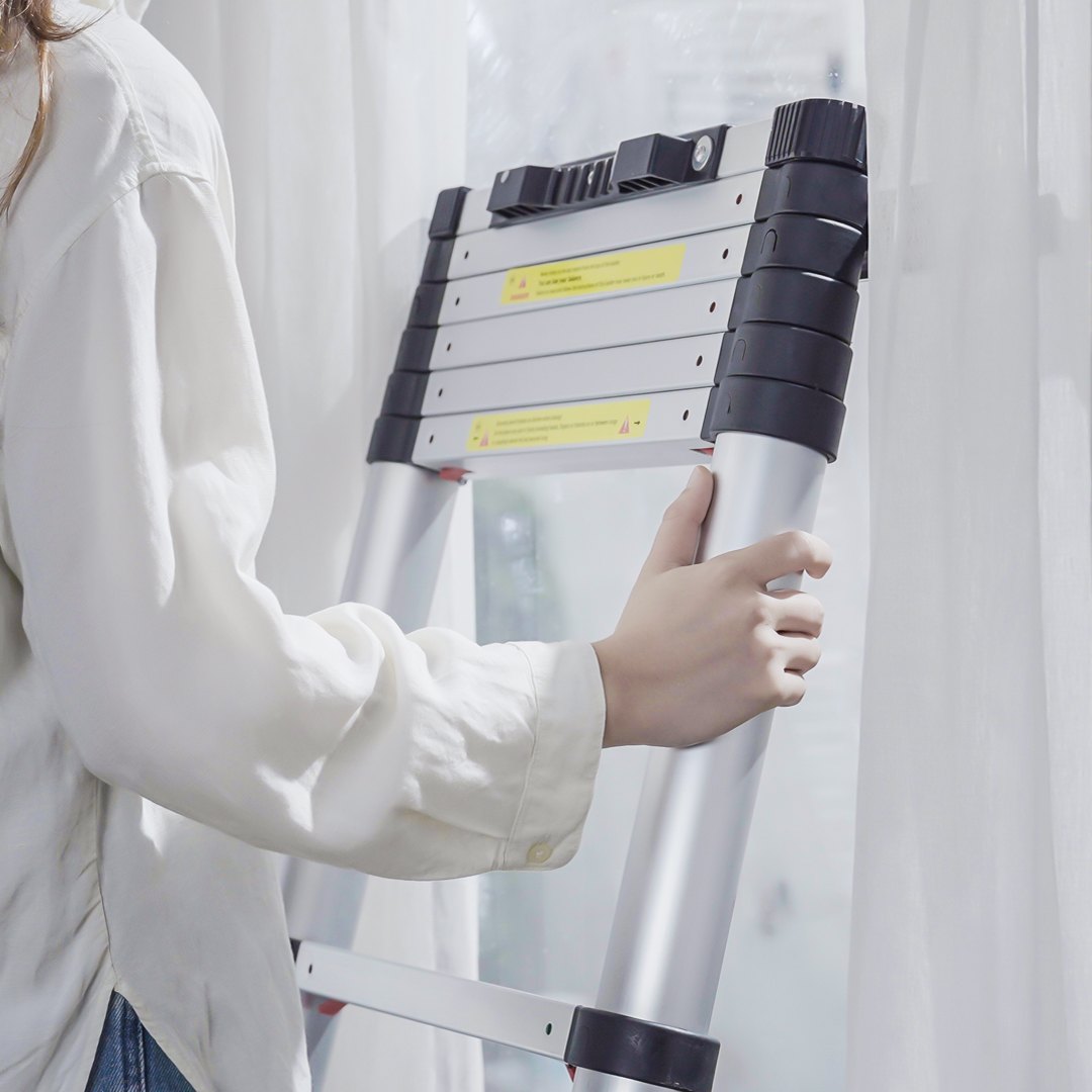 Telescoping Ladder Aluminum Extension Step 3.2 m Multi-purpose Portable