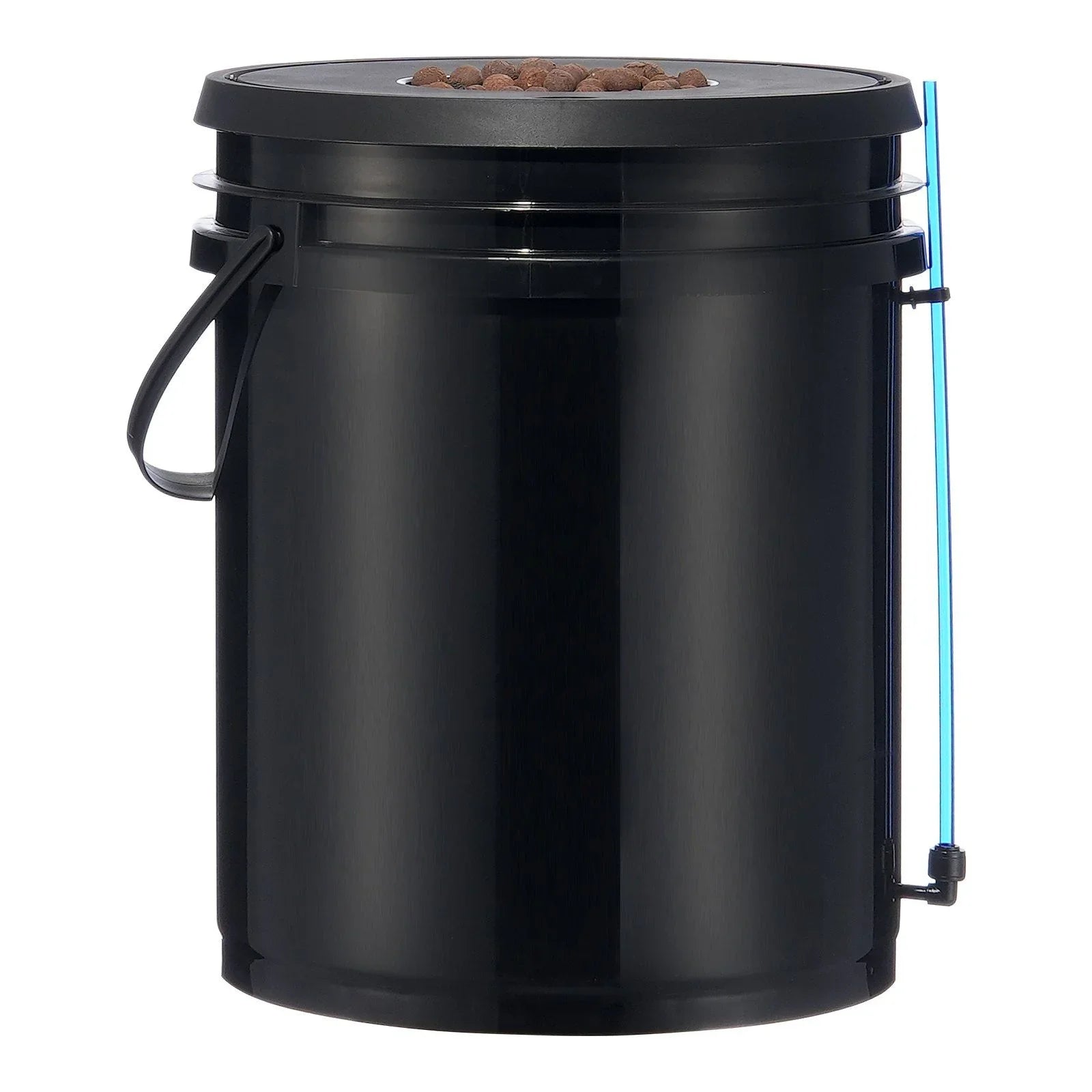 DWC Hydroponics Grow System, Hydroponic Growing System, Deep Water Culture 5-Gallon 4 Buckets, DWC System with Air Pump, Air Stones and Water Level Device for Leafy Vegetables
