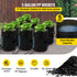 DWC Hydroponics Grow System Deep Water Culture 8 Buckets with Air Pump