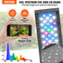 VEVOR Aquarium Light 26W Full Spectrum Aquarium LED Lights for 36"-42" Fish Tank