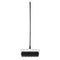 Rolling Lawn Aerator, 525mm Heavy-Duty Manual Rolling Aerator Lawn with Detachable Handle and 33 Iron Spikes, Rolling Lawn Aeration Tool for Garden Patio Yard Compacted Soils and Lawns, Black
