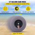 13-Inch Beach Balloon Wheels Replacement Tyres TPU 121lbs, Set of 2 Wheels
