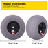 13-Inch Beach Balloon Wheels Replacement Tyres TPU 121lbs, Set of 2 Wheels