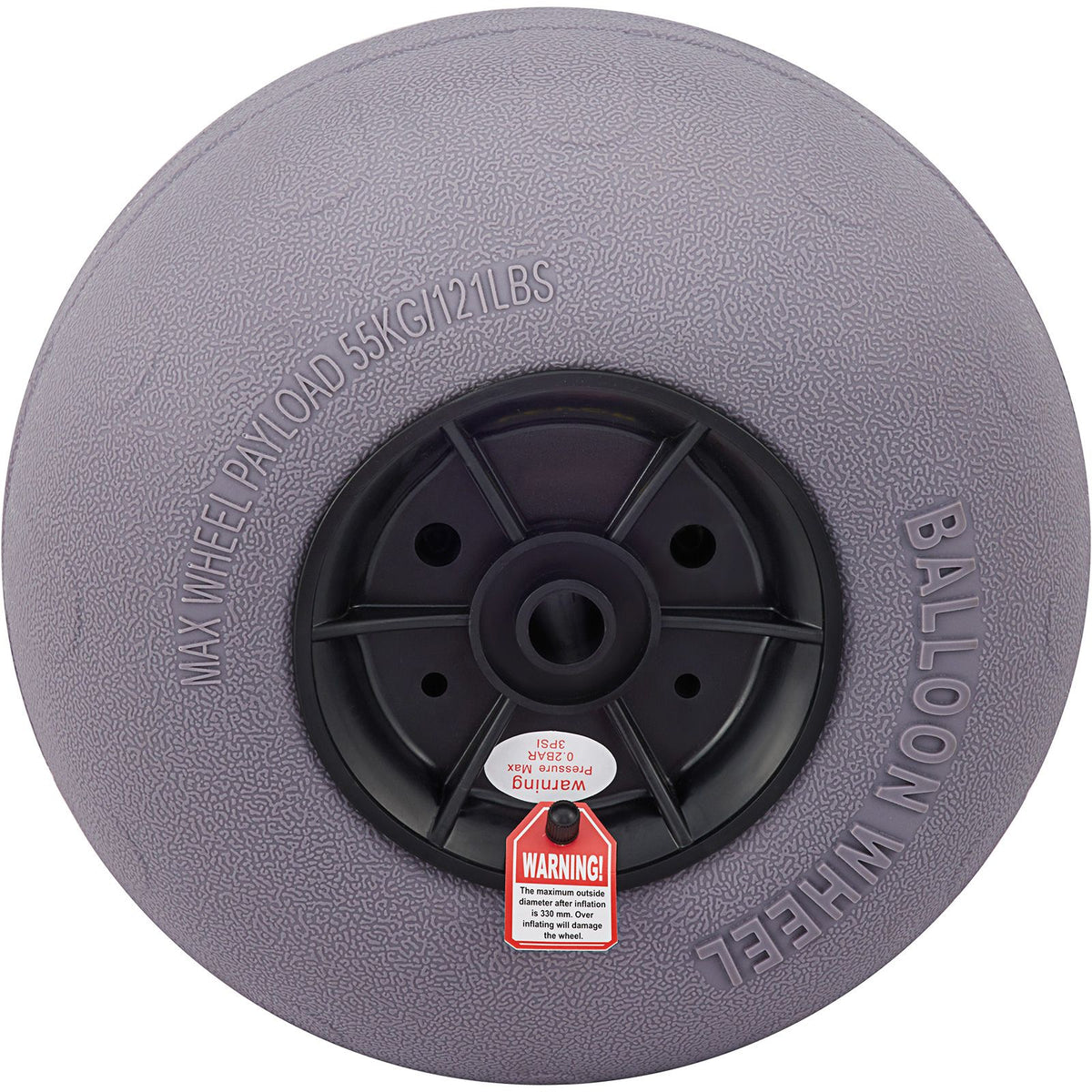 13-Inch Beach Balloon Wheels Replacement Tyres TPU 121lbs, Set of 2 Wheels