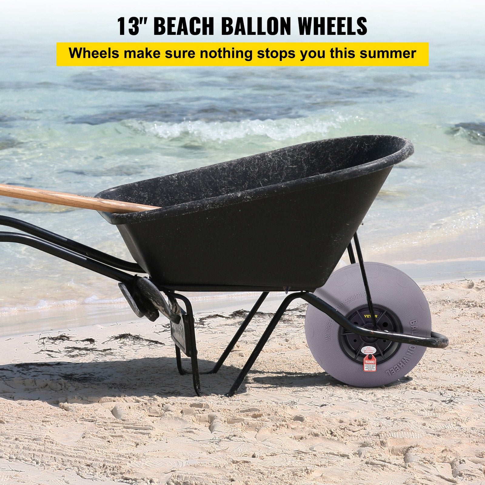 Balloon Beach Wheels Replacement Beach Tires 13