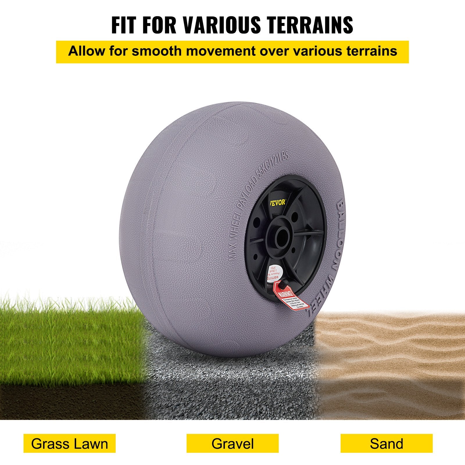 Balloon Beach Wheels Replacement Beach Tires 13