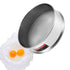 Flour Sieve Fine Mesh, 80 Mesh Flour Sifter, 304 Stainless Steel Fine Mesh Sifter Food-grade, Dia. 12.6" Fine Mesh Strainers for Baking, 5 Sizes Mesh hole for Mungbean, Rice, Flour, Pearl Powder