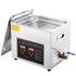 Ultrasonic Cleaner with Digital Timer & Heater, Professional Ultra Sonic Jewelry Cleaner, Stainless Steel Heated Cleaning Machine for Glasses Watch Rings Small Parts Circuit Board (10L)