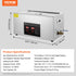 22L Ultrasonic Cleaner with Timer Heating Machine Digital Sonic Cleaner
