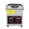 Ultrasonic Cleaner with Digital Timer & Heater, Professional Ultra Sonic Jewelry Cleaner, Stainless Steel Heated Cleaning Machine for Glasses Watch Rings Small Parts Circuit Board (2L)