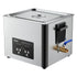 15L Ultrasonic Cleaner, Professional Ultrasonic Cleaner Machine with Cleaning Basket & Digital Display, 240W Stainless Steel 40kHz Industrial Cleaning Machine for Parts, Carburetors, Instruments